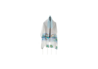 Colorful Women's Tallit: Create a Sense of Personal Space during Prayer