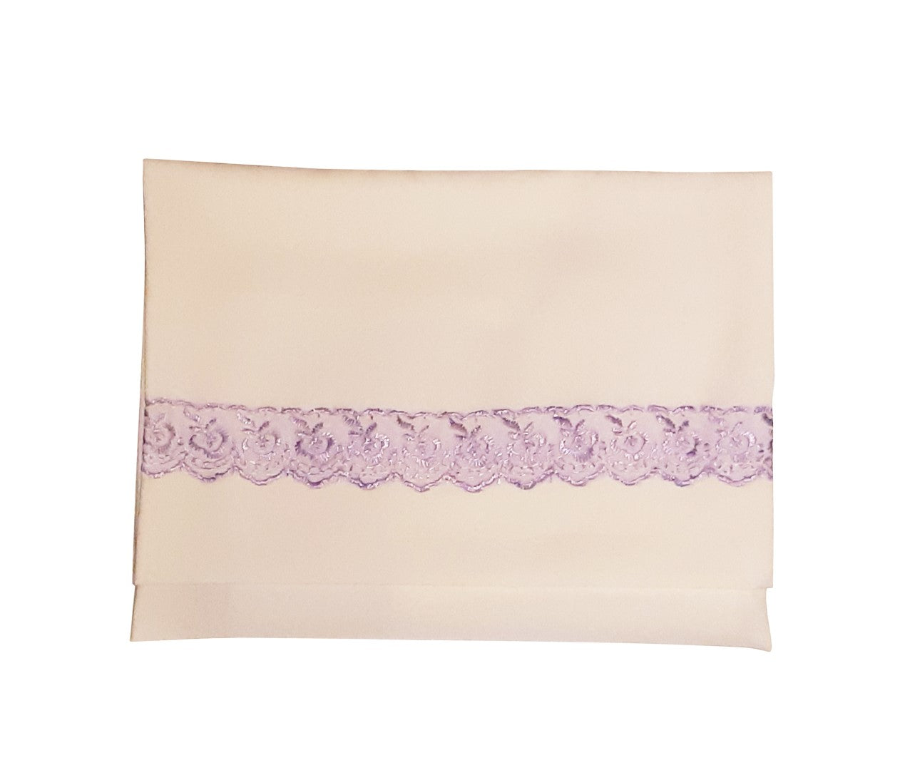 Lilac Lace Decorated Tallit for Girls, Sheer Tallit for women, Bat Mitzvah Tallit, Feminine Tallit bag