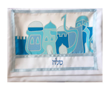 Load image into Gallery viewer, jerusalem girl tallit bag with name רקמה סלה